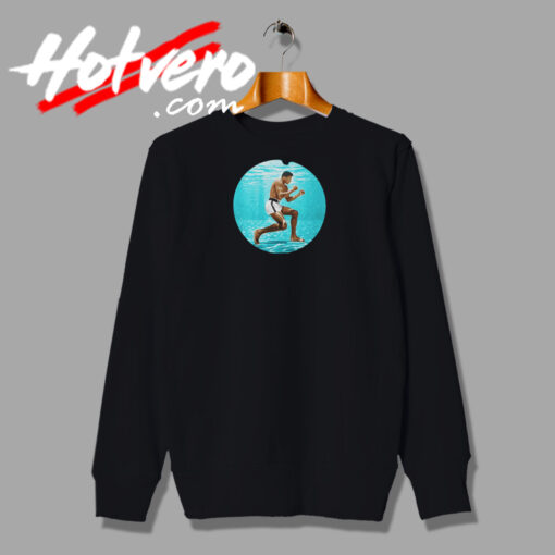 Muhammad Ali Underwater Retro Sweatshirt