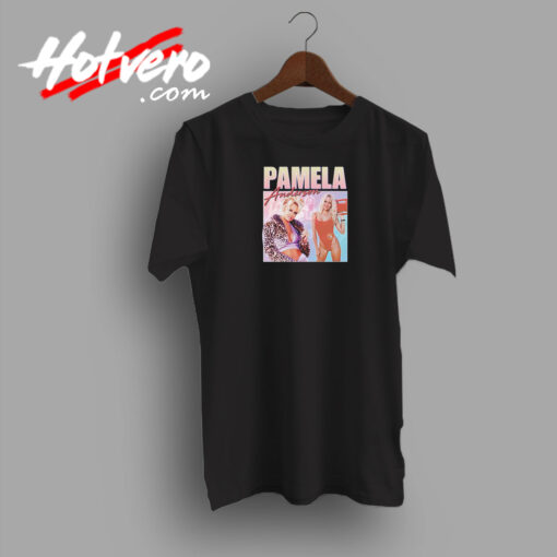 Pamela Anderson Homage 80s T Shirt