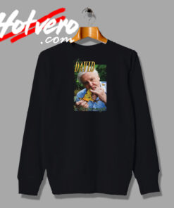 Sir David Attenborough Retro Sweatshirt