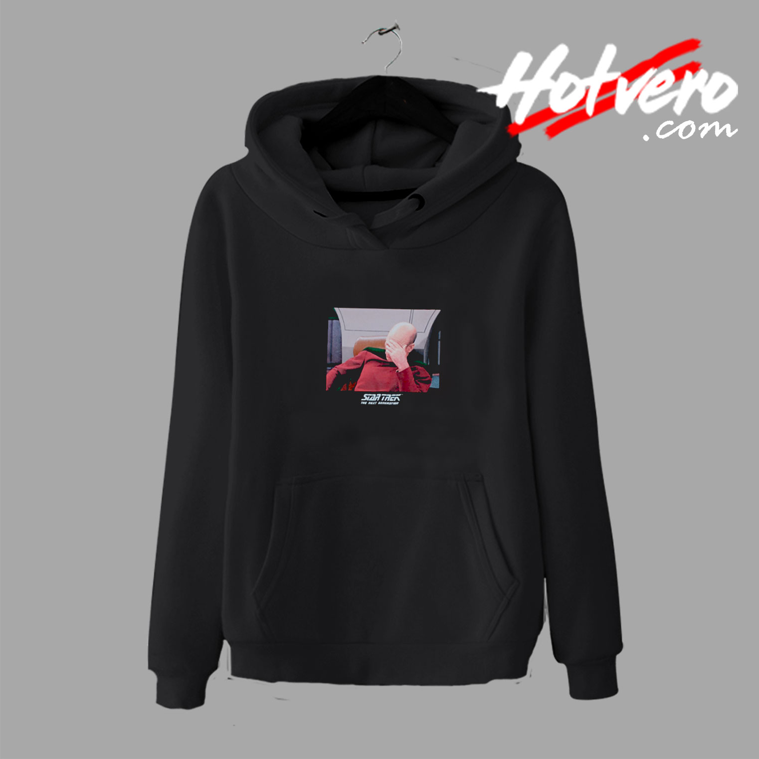 Captain Picard Face Palm Star Trek Hoodie - hotvero.com