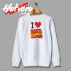 I Heart Marvel Comics Sweatshirt