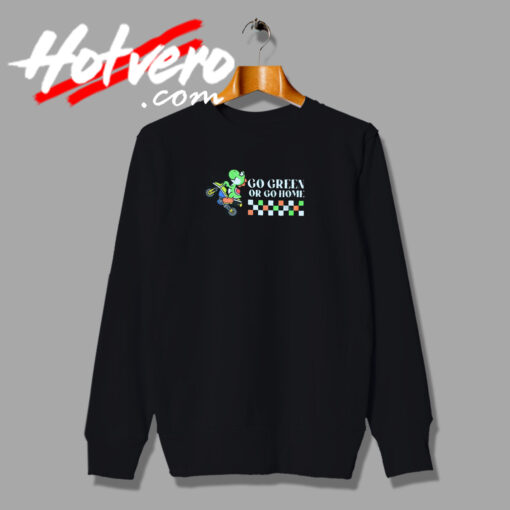 Mario Kart Go Green Sweatshirt