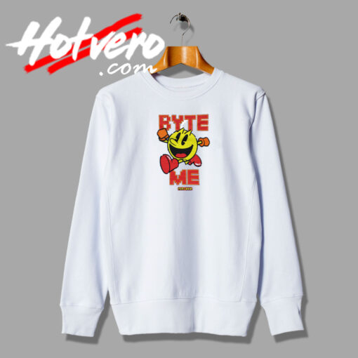 Pac Man Byte Me Classic Sweatshirt