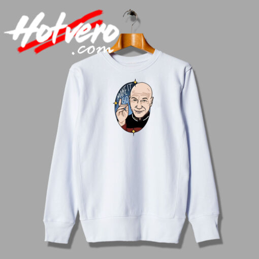 Patrick Stewart Make it So Star Trek Sweatshirt