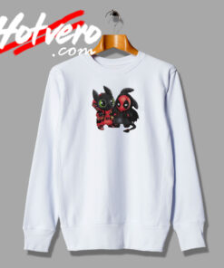 Toothless and Deadpool Friends Sweatshirt