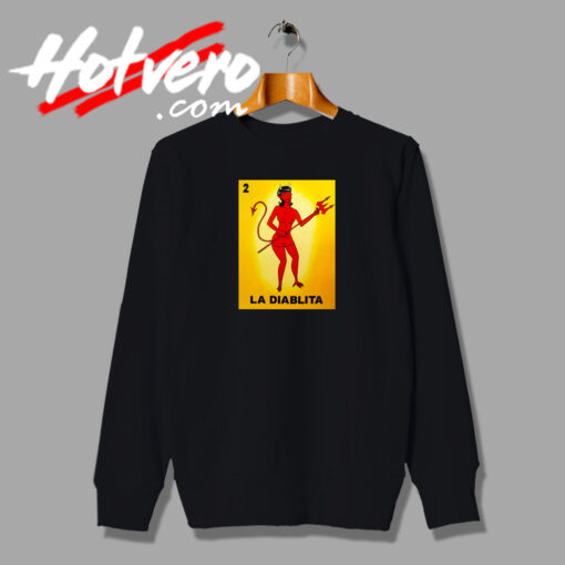 2 La diablita Mexican Bingo Sweatshirt