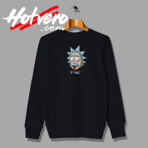 Albert Einstein Rick And Morty Sweatshirt