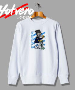 B A M Bart Simpsons Sweatshirt