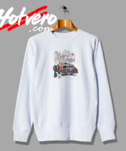 Blue Car Cactus Sweatshirt