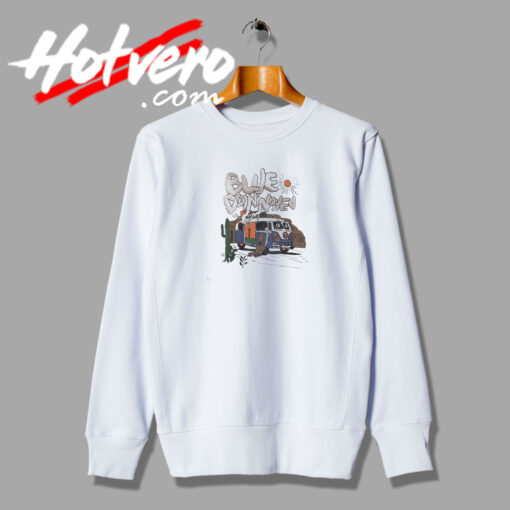 Blue Car Cactus Sweatshirt