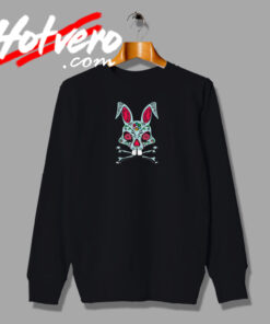 Bunny Dia De Los Muertos Sweatshirt