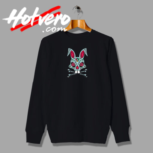 Bunny Dia De Los Muertos Sweatshirt