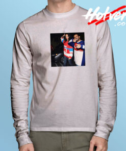 Couple in Drake Daddy Photos Long Sleeve Tee