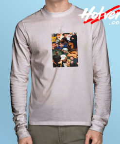 Drake Photos Collage Long Sleeve Tee