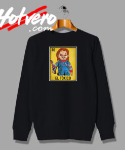 El Toxico Chucky Poster Sweatshirt