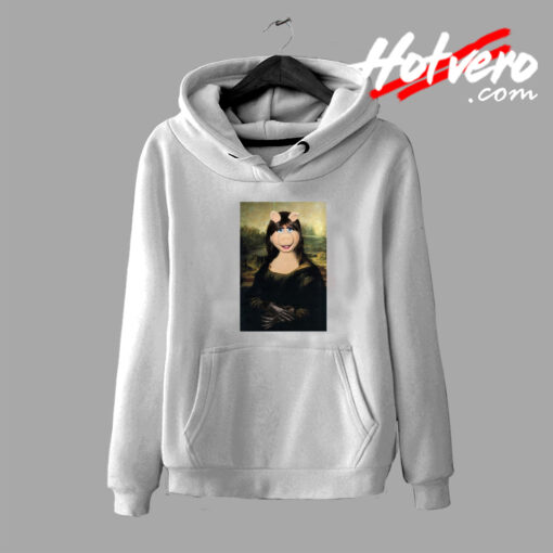 Mona Lisa Miss Piggy Muppet Show Hoodie