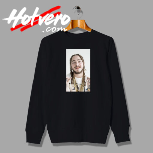 Post Malone Portrait Poster Sweatshirt