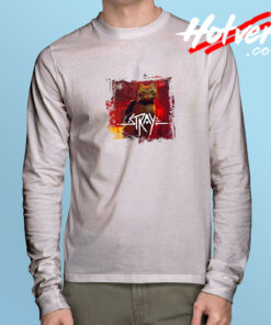 Stray Game Cat Art Long Sleeve Tee