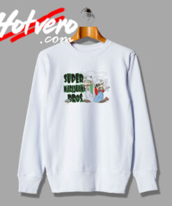 Super Marijuana Bros Funny Sweatshirt