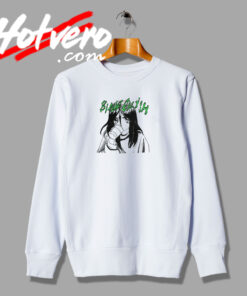 Billie Eilish Anime Coffee Sweatshirt