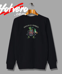 Ginger Leprechaun Skeleton Sweatshirt