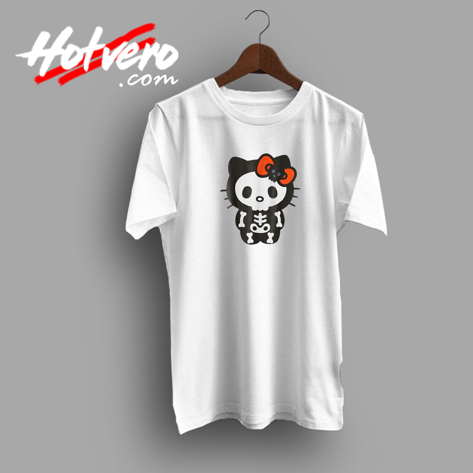 Hello Kitty Skeleton T Shirt By HotVero.com