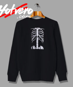 Skeleton Rib Cage Art Sweatshirt