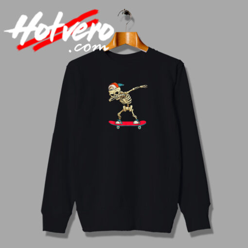 Skeleton Skateboard Funny Sweatshirt