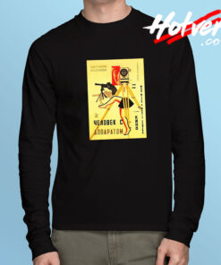 The Man with Movie Camera Soviet Long Sleeve Tee