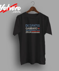 DeSantis Gabbard 2024 President Election T Shirt