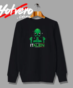 Italian Alien Hand Gesture Sweatshirt