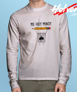 SpongeBob DoodleBob Me Hoy Minoy Long Sleeve Tee