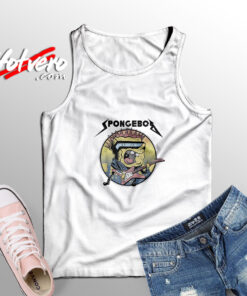 SpongeBob SquarePants Heavy Metal Rock Tank Top