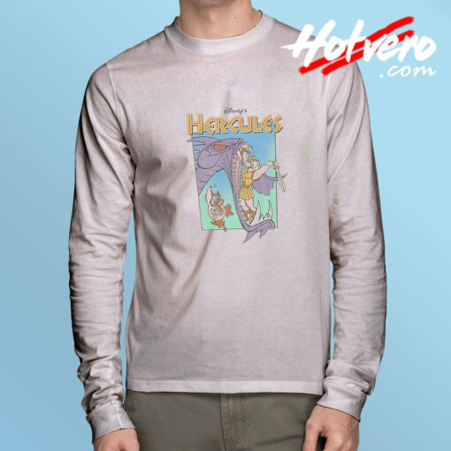 Hercules Hydra Battle Disneys Long Sleeve Tee