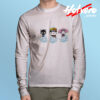 Naruto Shippuden Parody Hello Kitty Long Sleeve Tee