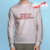 Worlds Best Ex Girlfriend Quotes Long Sleeve Tee