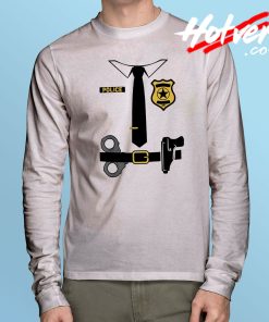 Equipment Police Costume Long Sleeve T Shirt