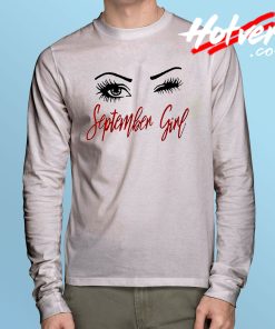 Eyes September Girl Long Sleeve T Shirt