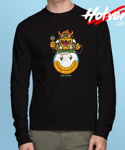 Flying Clown Car Long Sleeve T Shirt