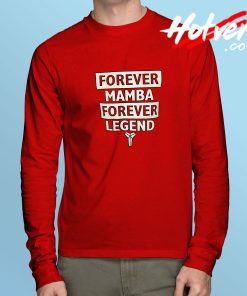 Forever Mamba Kobe Bryant Long Sleeve T Shirt