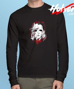 Freddy Jason Michael Leatherface Long Sleeve T shirt