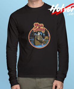 Fun at Camp Rowing Long Sleeve T shirt