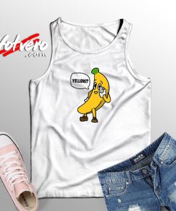 Yellow Banana Casual Tank Top