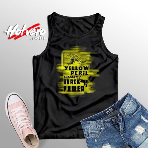 Yellow Peril Black Power Unisex Adult Tank Top