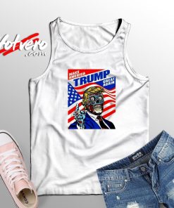 Zombie Trump They Live Funny Graphic Tank Top