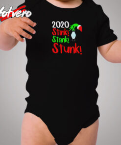 2020 Stink Stank Stunk Cozy Baby Onesies