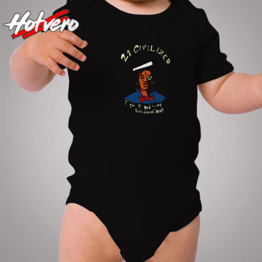 21 Civilized Savage Cozy Baby Onesies