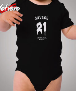 21 Savage 15 Cozy Baby Onesies