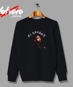 21 Savage Photoshoot Urban Sweatshirt