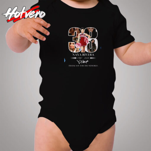 33 Naya Rivera 1987 2020 Cozy Baby Onesies